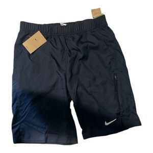 Nike Men's Dark Blue Athletic Shorts